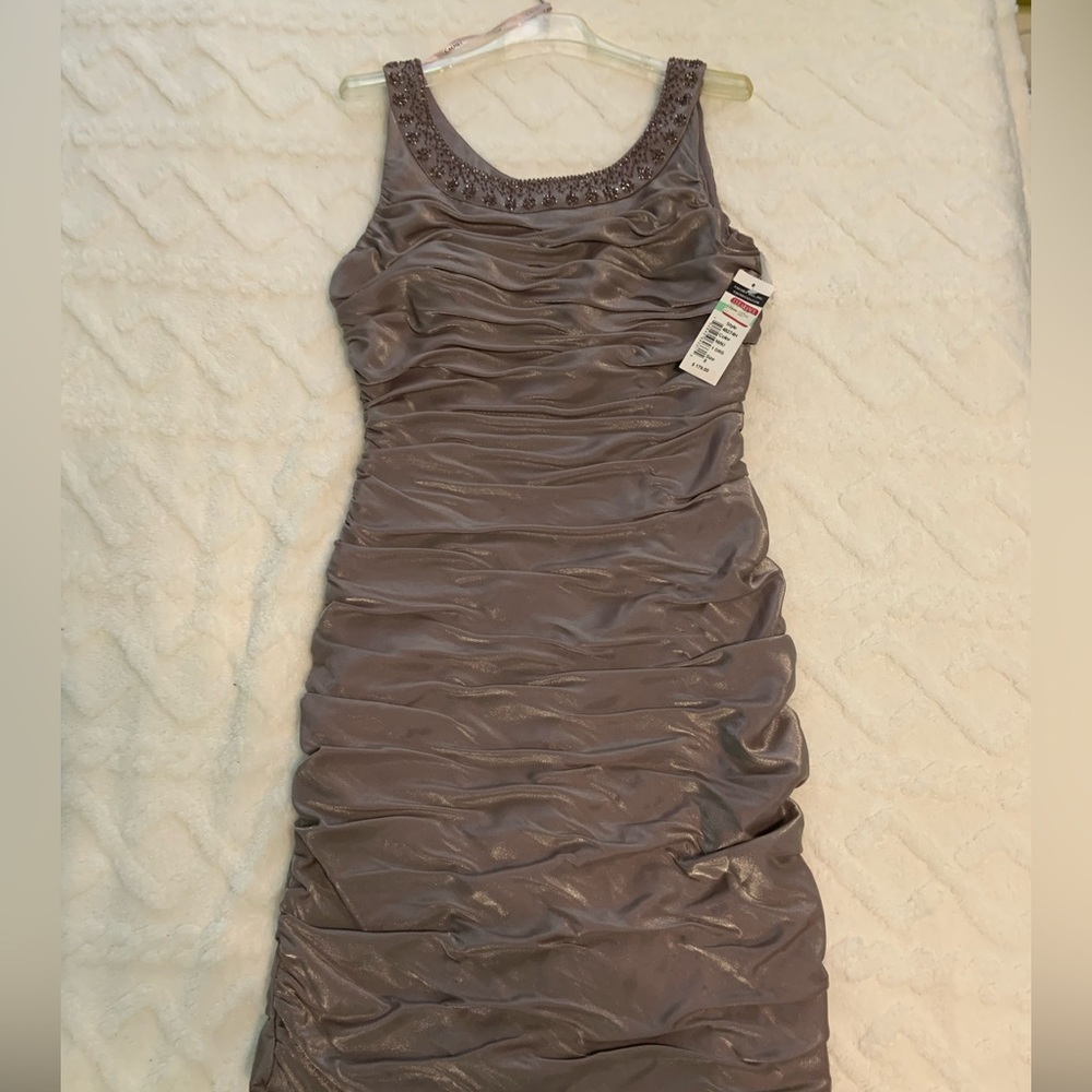 Cache ruched formal dress. Never worn!